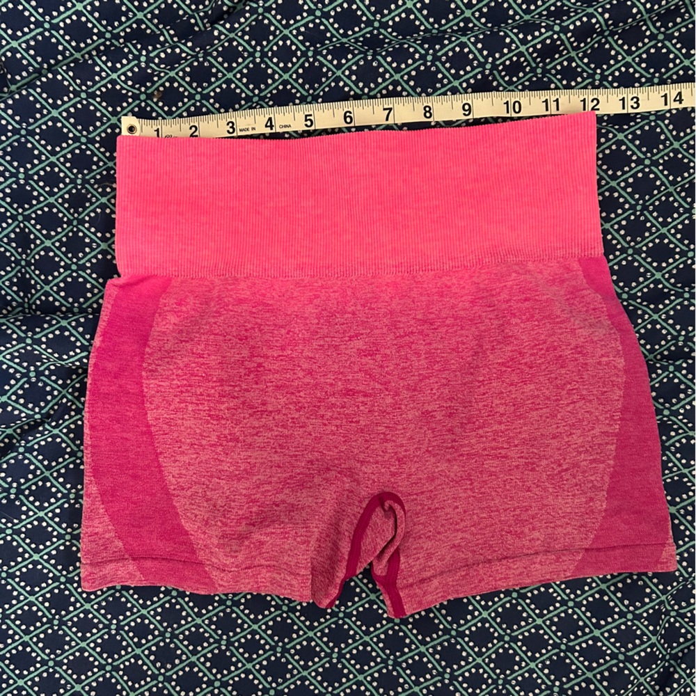 PINK Victoria's Secret Vibrant Pink Seamless Shorts